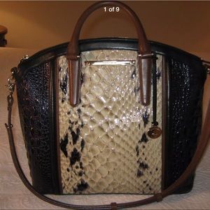 Brahmin Duxbury Creme Carlisle RARE